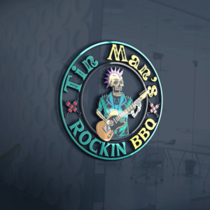 Tin Man Rockin' BBQ Logo